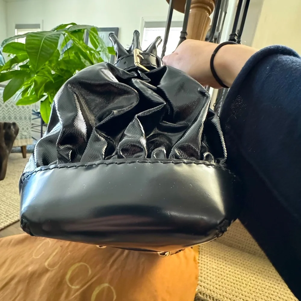 Gucci Queen Large Leather Tote Black - Picture 6 of 11